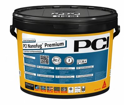 PCI Nanofug Premium 5kg Flexfugenmörtel Fugenmörtel Fliesen Naturstein Mosaik Sika