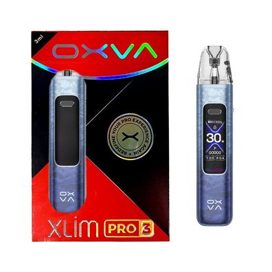 OXVA Xlim Pro 3 Forged Blue E-Zigarette, befüllbares Pod-System