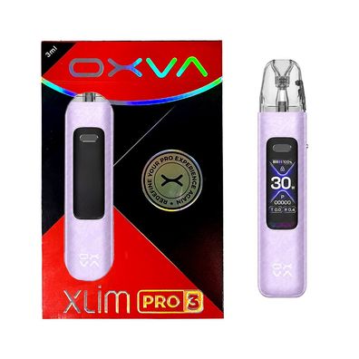 OXVA Xlim Pro 3 Lavender Purple E-Zigarette, befüllbares Pod-System
