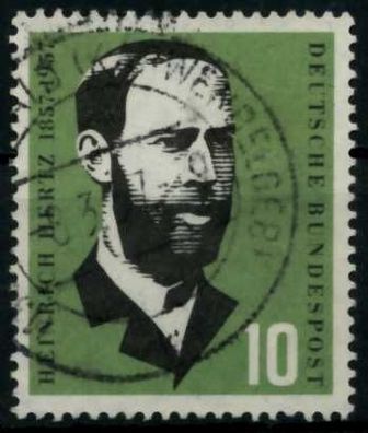 BRD 1957 Nr 252 zentrisch gestempelt X77A52A