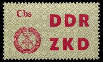 DDR DIENST Laufkontrollzettel Nr 2 postfrisch X8D795A