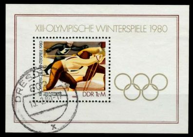 DDR BLOCK Kleinbogen Block 57 gestempelt X738746