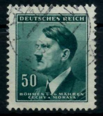 BÖHMEN MÄHREN Nr 92 gestempelt X76F792