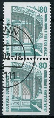 BRD BUND Zusammendruck Nr 1342Cv+1342Dv gestempelt SENKR X93A57E