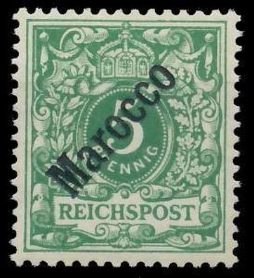 Deutsche Auslandspostämter Marokko Nr II postfrisch X094596