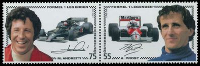 Österreich 2006 Nr 2597 + 2595 postfrisch WAAGR PAAR X2237F6