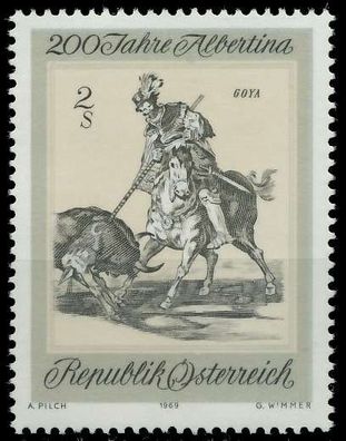 Österreich 1969 Nr 1307 postfrisch X2636FA