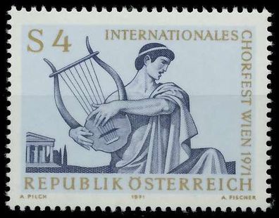 Österreich 1971 Nr 1365 postfrisch X2637EE