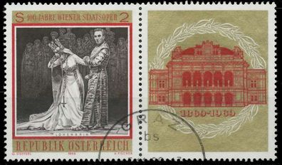 Österreich 1969 Nr 1294 1301 WZd04 gestempelt WAAGR PAAR X26395A