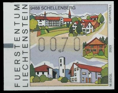 Liechtenstein Automatenmarken Nr 15-070 postfrisch X284D3A