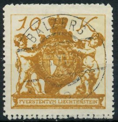 Liechtenstein 1920 Nr 39 zentrisch gestempelt X28E0A6