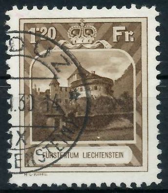 Liechtenstein 1930 Nr 105A gestempelt X28E196