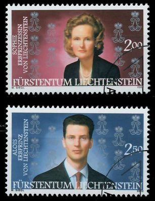 Liechtenstein 2002 Nr 1299-1300 gestempelt X29872A