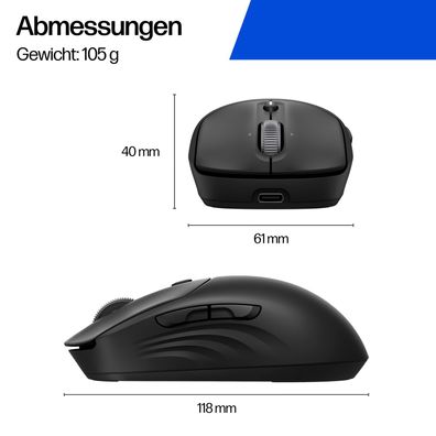 HP 705 Rechargeable Wireless (AZ7B1AA)
