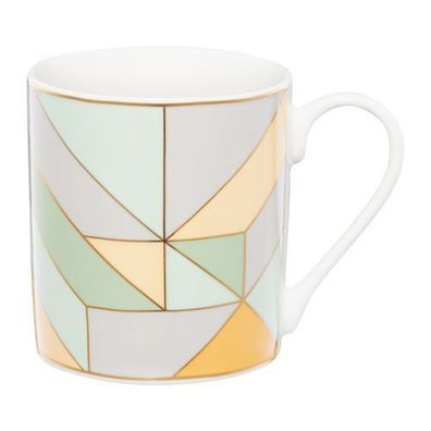 Kaffeebecher Becher Tasse Geometric 380 ml rechteckig Ambition
