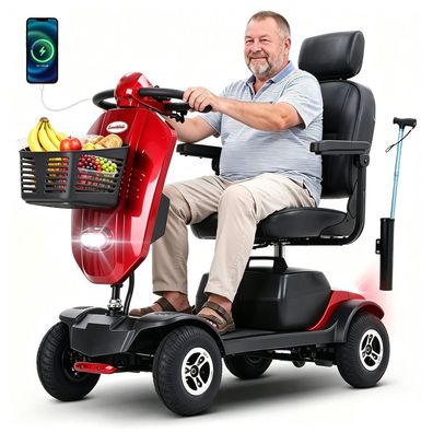 Sweetrich Max Plus elektromobil,20Ah,6 km/h, rontkorb und doppelter Getränkehalter