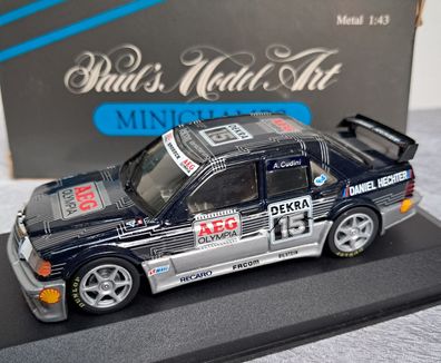 Mercedes 190 E Evo 1 DTM, Team Snobeck, # 15 A. Cudini , Minichamp
