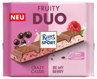 Ritter Sport Fruity Duo Tafel (218 g)