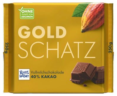 Ritter Sport Goldschatz Tafel (250 g)