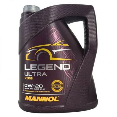 Mannol Legend Ultra 0W-20 5 Liter