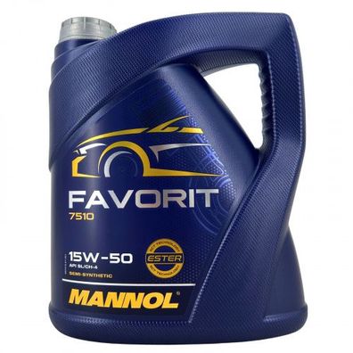 Mannol Favorit 15W-50 4 Liter