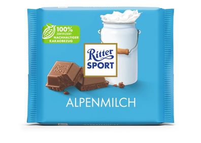 Ritter Sport Alpenmilch Tafel (100 g)