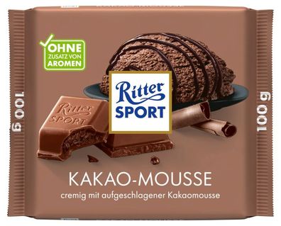 Ritter Sport Kakao-Mousse Tafel (100 g)