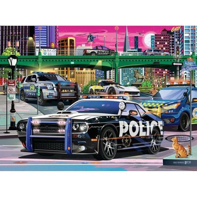 Ravensburger - Puzzle Polizei auf Streife 150p