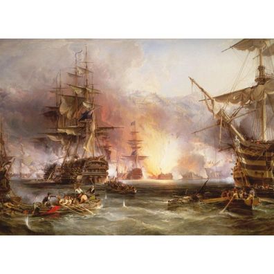 Ravensburger Puzzle Die Seeschlacht von Algier 9000 Teile