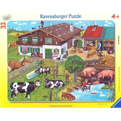 Ravensburger Puzzle Bauernhoftiere 33 Teile