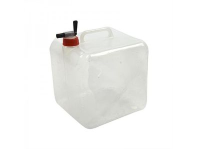 Faltbarer Wasserkanister mit Zapfhahn, 10 Liter