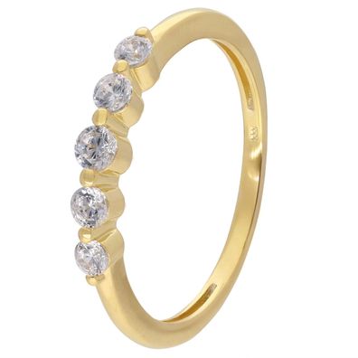GLIZZ Schmuck Damenring Gold 333/8K mit Zirkonia GL8752