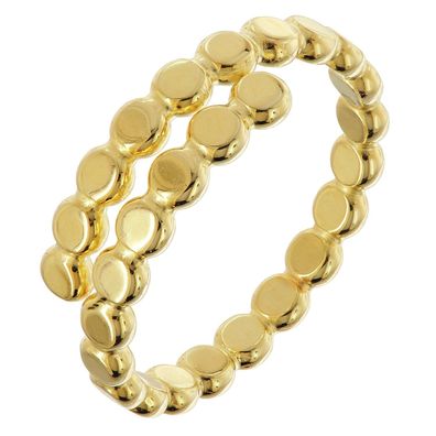 trendor Schmuck Damenring 925 Silber Vergoldet 31000