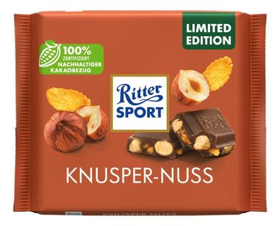 Ritter Sport Knusper Nuss Tafel (100 g)