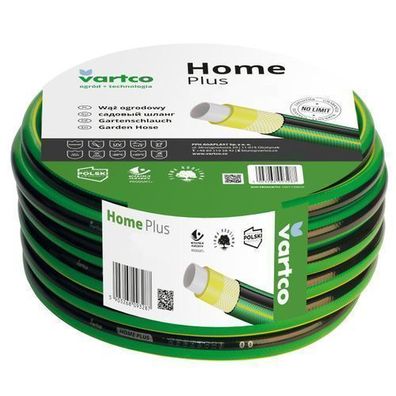 4 lagiger Wasserschlauch Gartenbewässerung Flexibel UV Beständig Home Plus Grün