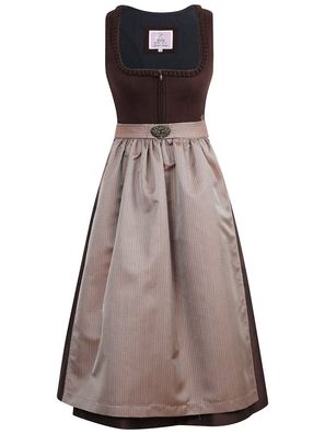 Dirndl Büchenbach 70cm Länge schoko
