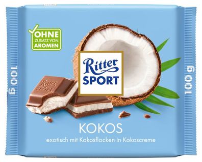 Ritter Sport Kokos Tafel (100 g)