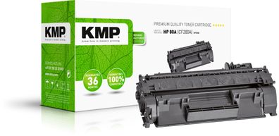 KMP H-T233 schwarz Tonerkartusche ersetzt HP LaserJet Pro HP 80A (CF280A)