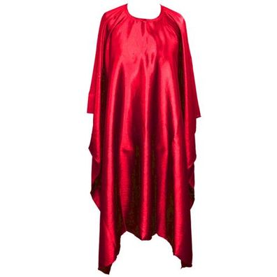 BEAUTY-TEX ''Crash Maxi Soft'' Umhang Weinrot (Doppelhakenverschluss)