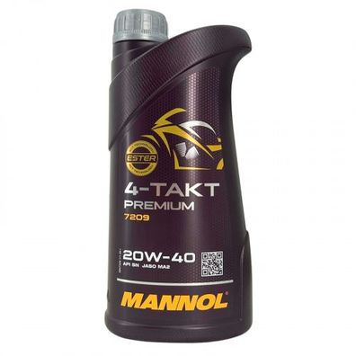 Mannol 4-Takt Premium 20W-40 1 Liter