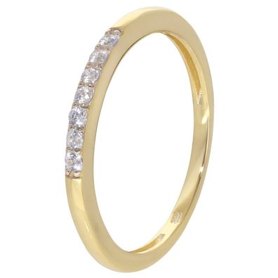 GLIZZ Schmuck Damenring Gold 333/8K mit Zirkonias GL8728