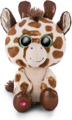 NICI 46944 Original – Glubschis Halla 15 cm – Kuscheltier Giraffe mit großen Augen –