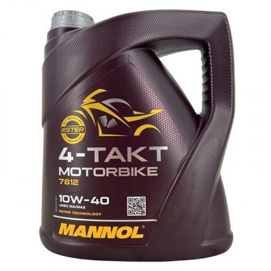 Mannol 4-Takt Motorbike 10W-40 4 Liter