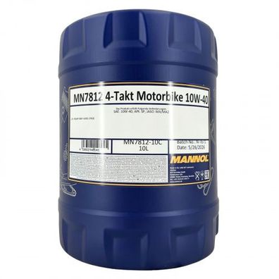 Mannol 4-Takt Motorbike 10W-40 10 Liter