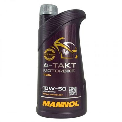 Mannol 4-Takt Motorbike 10W-50 1 Liter