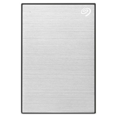 Seagate One Touch 5TB External HDD with Password Protection Silver