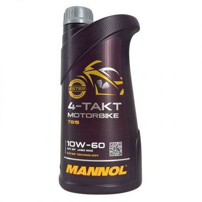 Mannol 4-Takt Motorbike 10W-60 1 Liter