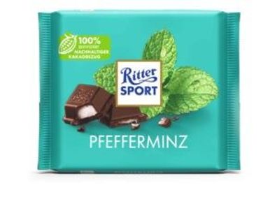 Ritter Sport Pfefferminz Tafel (100 g)