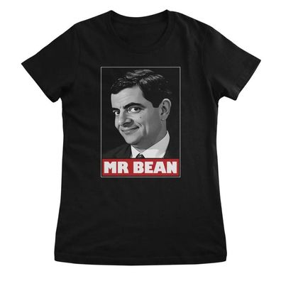 Mr. Bean Damen T-Shirt Portrait Girly Tee BJY-5-MRB003W
