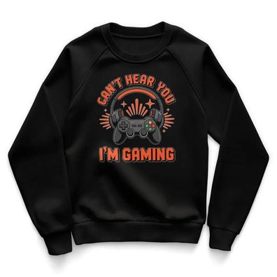 Hybris Kinder Sweatshirt Can'T Hear You-I'M Gaming Kids HY-31-GAME003